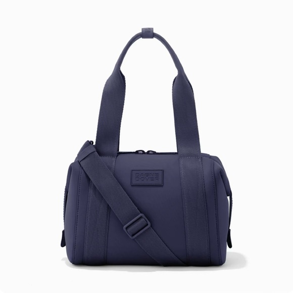 New Dagne Dover Landon Neoprene Small Carryall Bag Navy - Picture 1 of 5